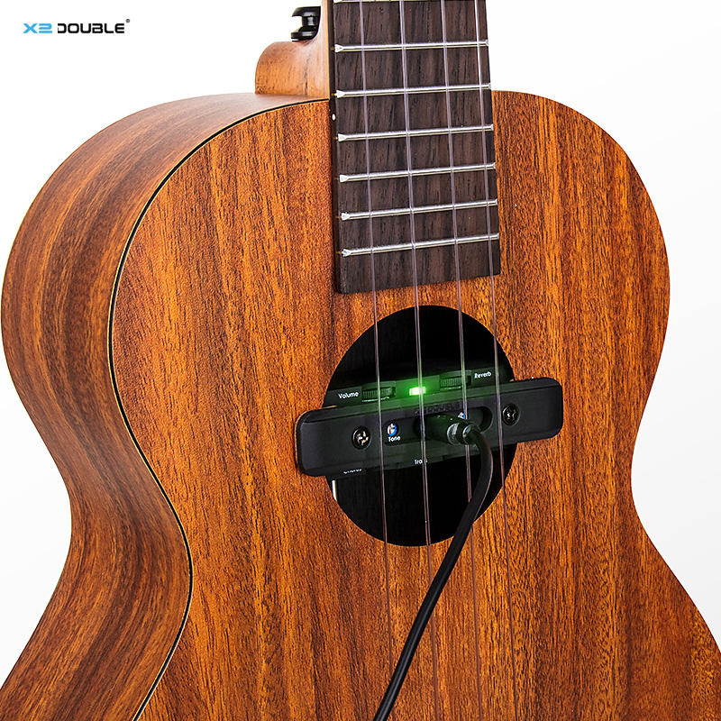 U0 Ukulele Soundhole Pickup With Built in Effects Jet Music International